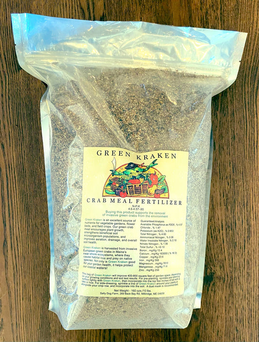 Green Kraken Crab Meal Fertilizer 10 lbs.