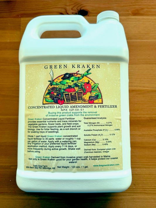 Green Kraken Liquid Fertilizer Gallon